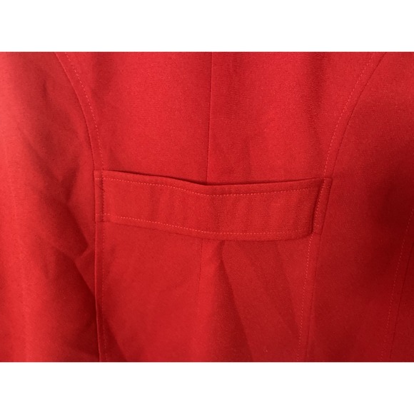 Vintage Mary Kay Star by Lion Uniform Group Red Blazer Jacket Women's Size 12R - Picture 11 of 14